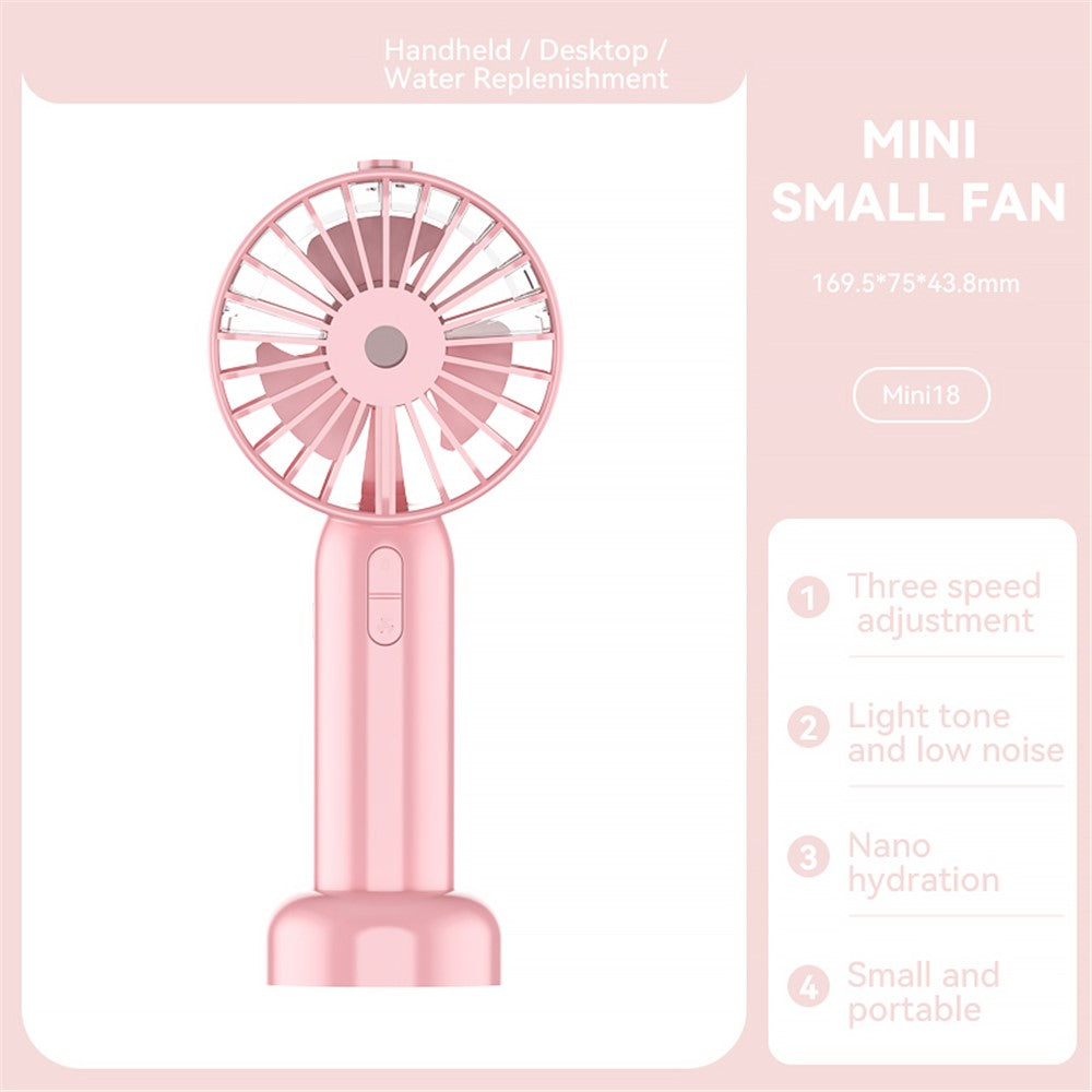 Mini18 Silent Misting Handheld Fan