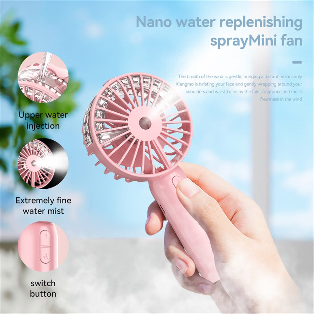 Mini18 Silent Misting Handheld Fan