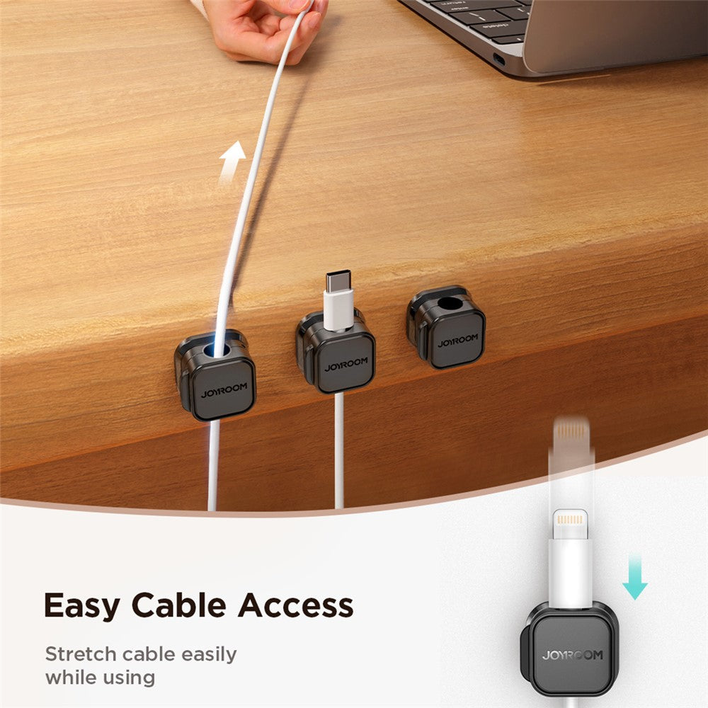 JOYROOM JR-ZS368 Magnetic Cable Organizer Holder (Pack of 3)
