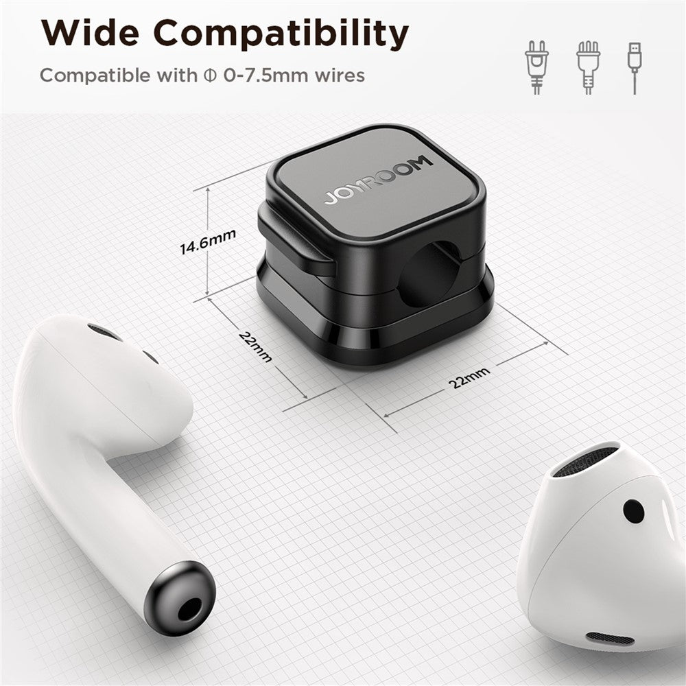JOYROOM JR-ZS368 Magnetic Cable Organizer Holder (Pack of 3)