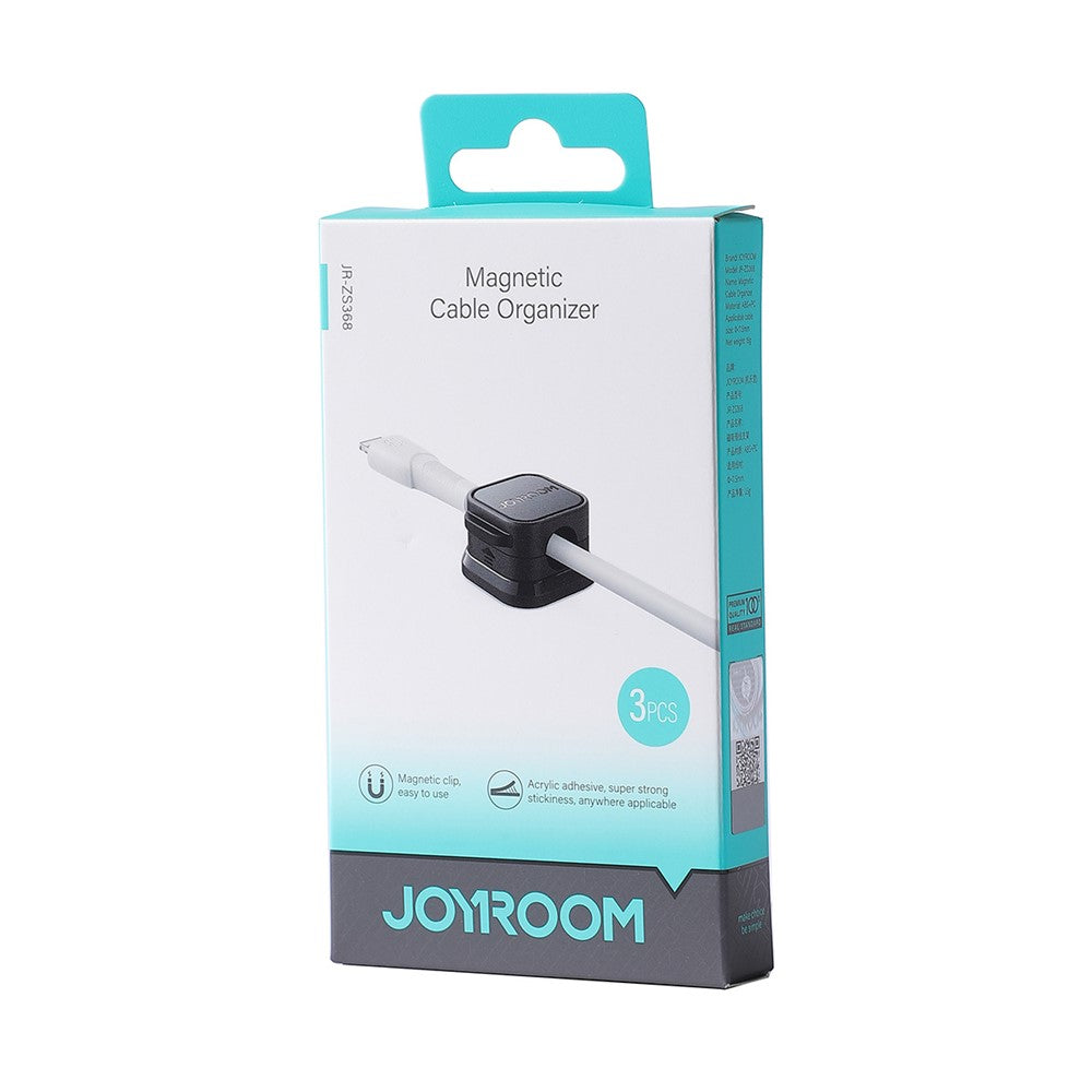 JOYROOM JR-ZS368 Magnetic Cable Organizer Holder (Pack of 3)