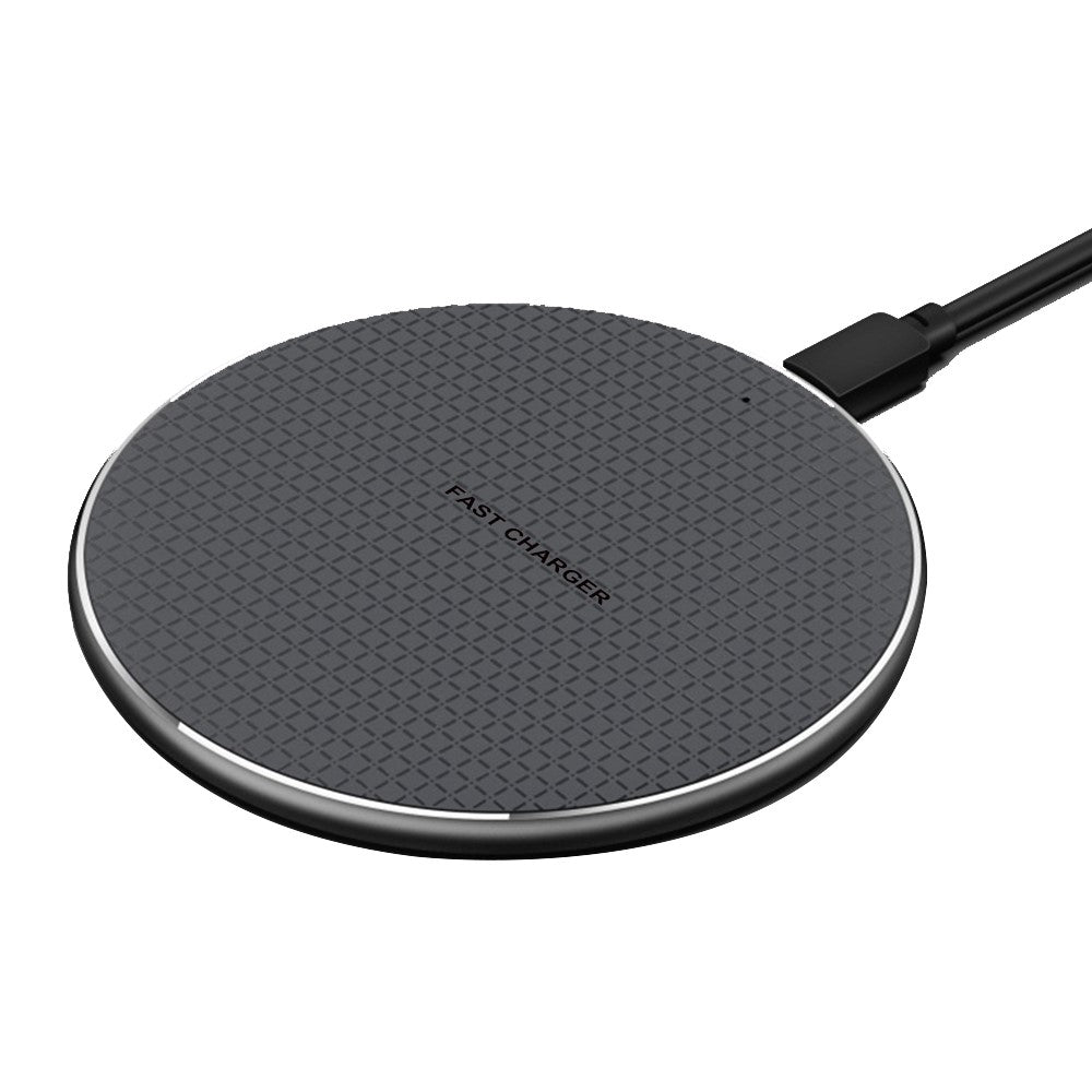 Ultra-Thin Metal Wireless Charging Pad – 15W Fast Charging