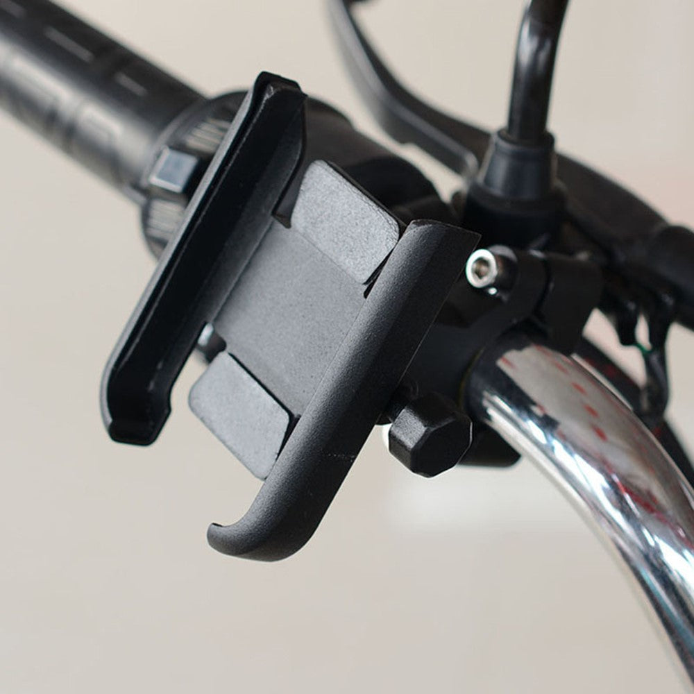 WUPP 360 Degree Aluminum Alloy Motorcycle Bike Rear Mirror Phone Holder GPS Stand Mount for 4-6.5 inch Phone