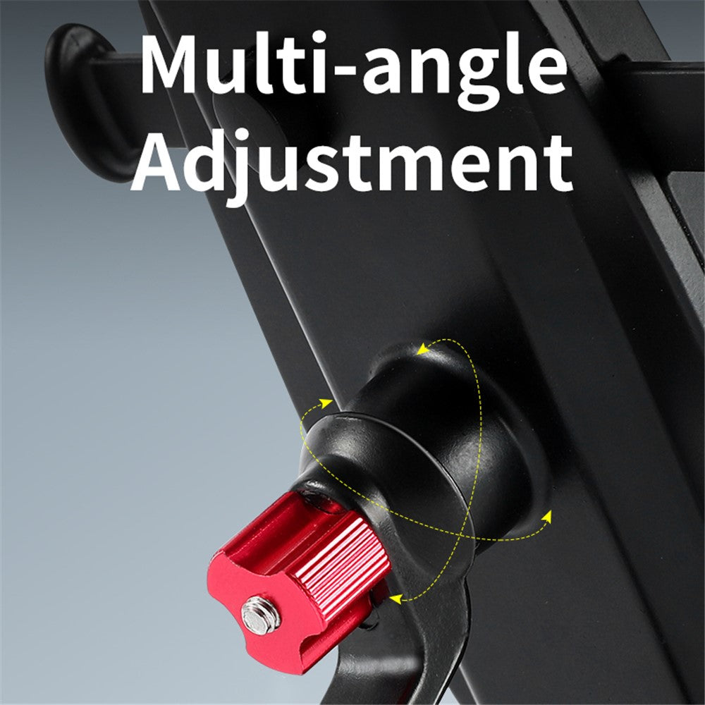WEST BIKING MTB Bicycle Cycling Mobile Phone Holder Bike Handlebar Phone Stand Bracket for 4.5-6.8 inch Phone