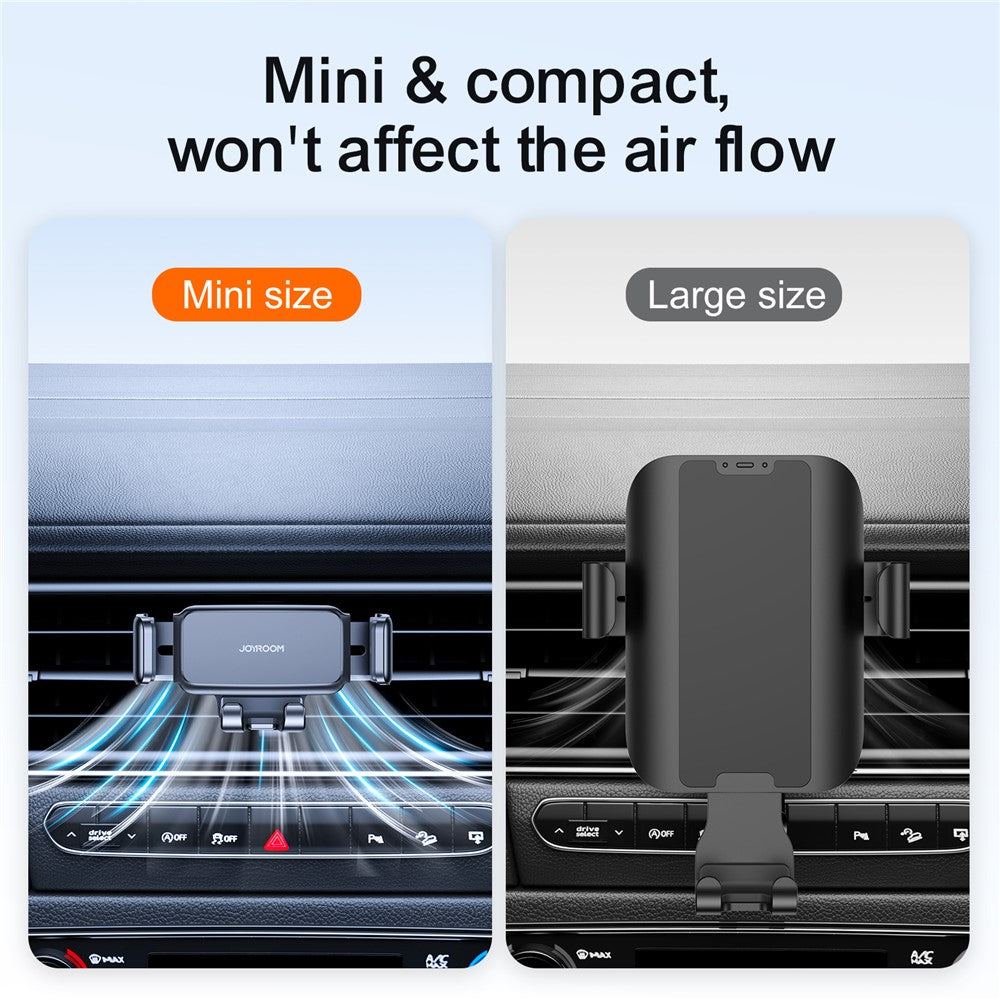 JOYROOM JR-ZS283 Heave Duty Car Phone Mount Strong Clasp 360 Degree Rotation Air Vent Phone Holder