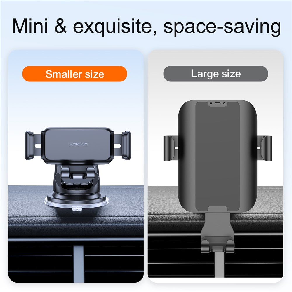 JOYROOM JR-ZS283 Universal Phone Holder 360 Degree Rotation Car Dashboard Mount Phone Bracket Stand