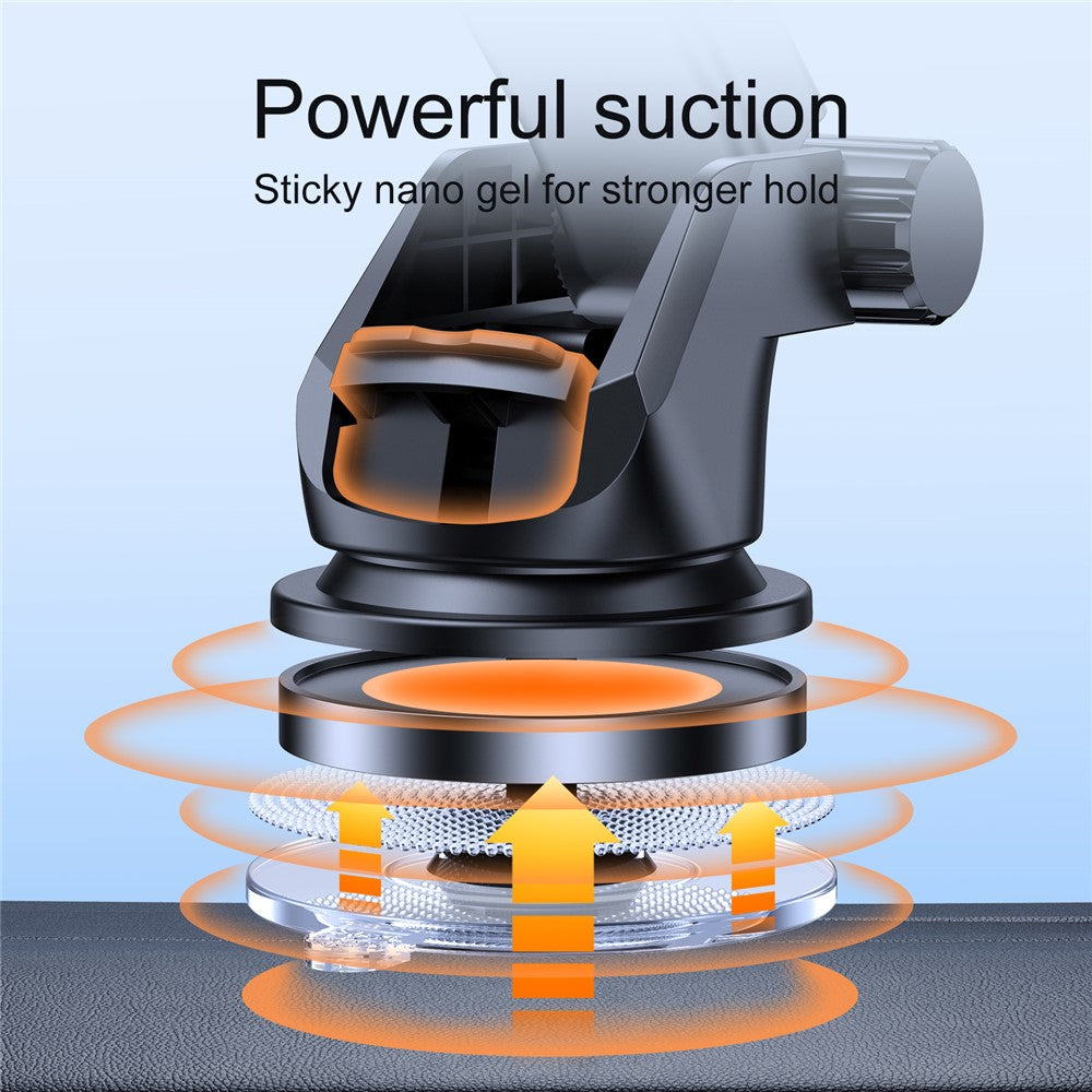 JOYROOM JR-ZS283 Universal Phone Holder 360 Degree Rotation Car Dashboard Mount Phone Bracket Stand