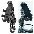 ROCKBROS Bull Head Pattern Motorcycle Electric Bike Bicycle Phone Stand Rotatable Phone Holder Mount Bracket