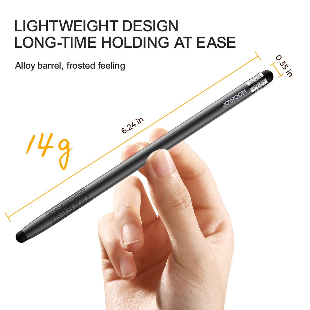 JOYROOM JR-DR01 Dual Tips Design Capacitive Stylus Pen Universal Phone Tablet High Sensitivity Drawing Writing Stylus Pen