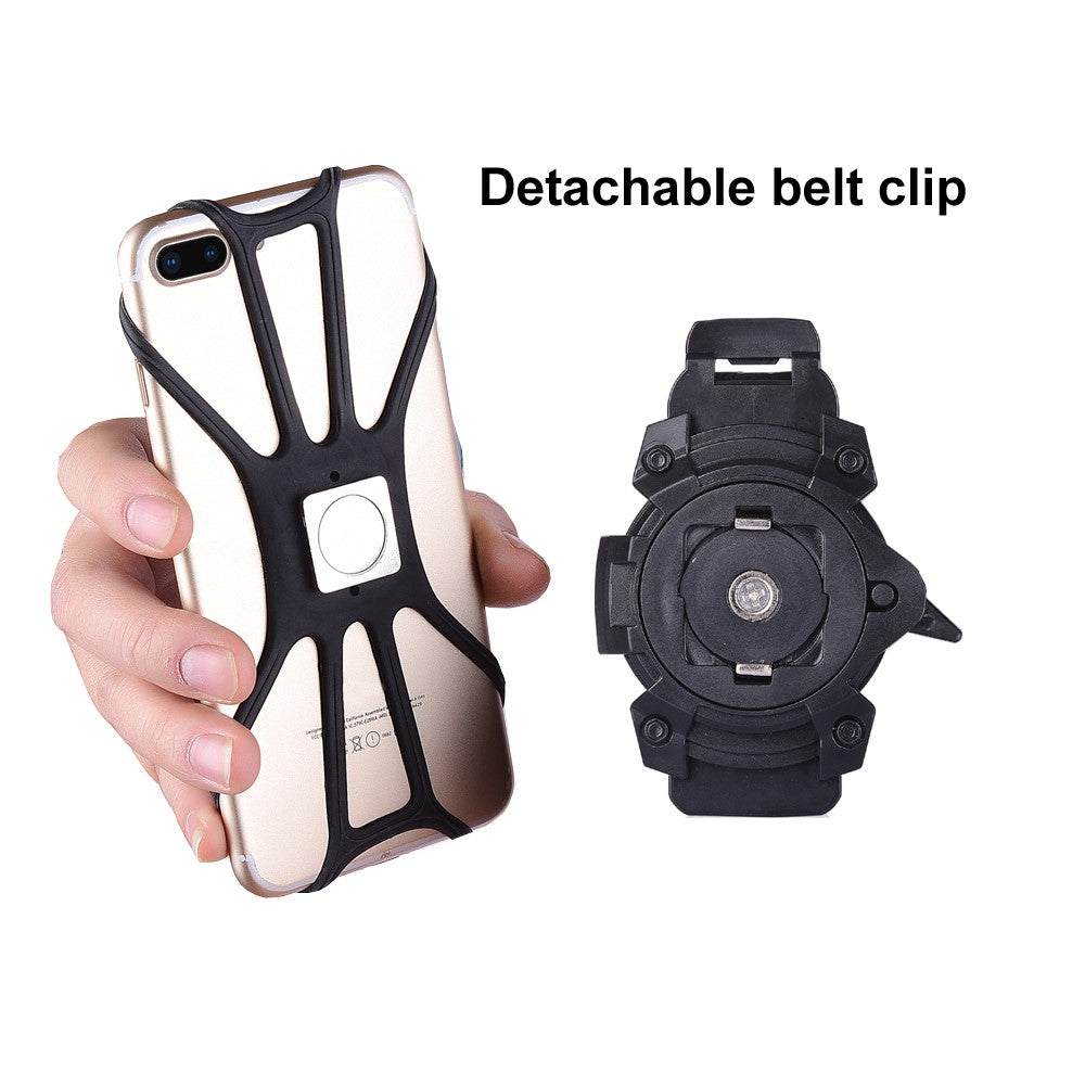 Universal Flexible Octopus Shape Magnetic Phone Shell + Belt Clip