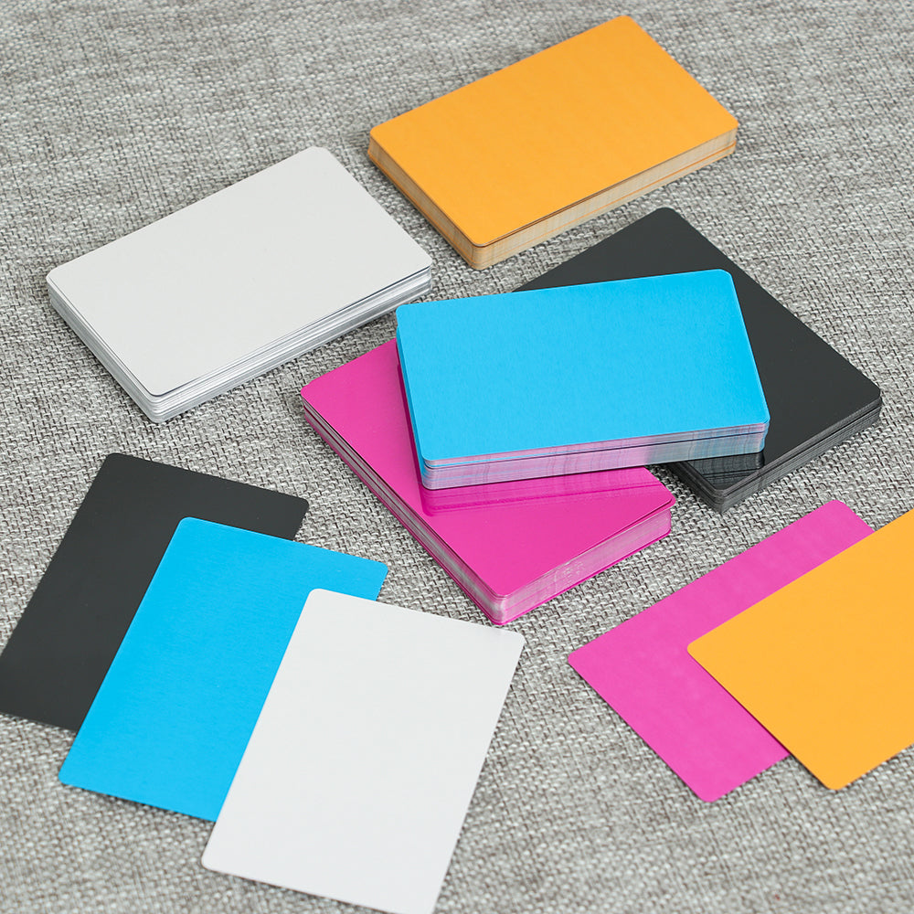 Aluminum Alloy Portable Color Business Card