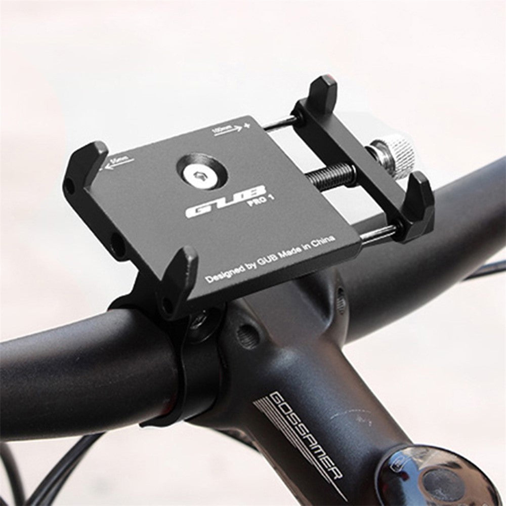 AT759 GUB PRO1 Aluminum Alloy Bicycle Handlebar Holder Phone Holder Mount, Clamp Size: 50-100mm