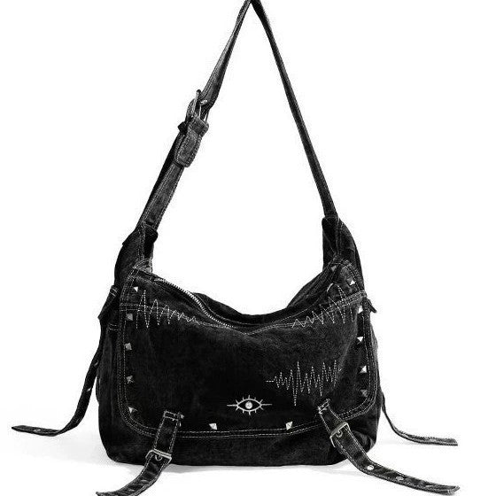 Large capacity denim bag