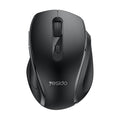 Quiet Wireless Business Mouse – 6 Programmable Buttons, Wide Side Rest