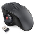 Ergonomic Trackball Mouse – Silent, Rechargeable, Dual Mode 2.4G & Bluetooth