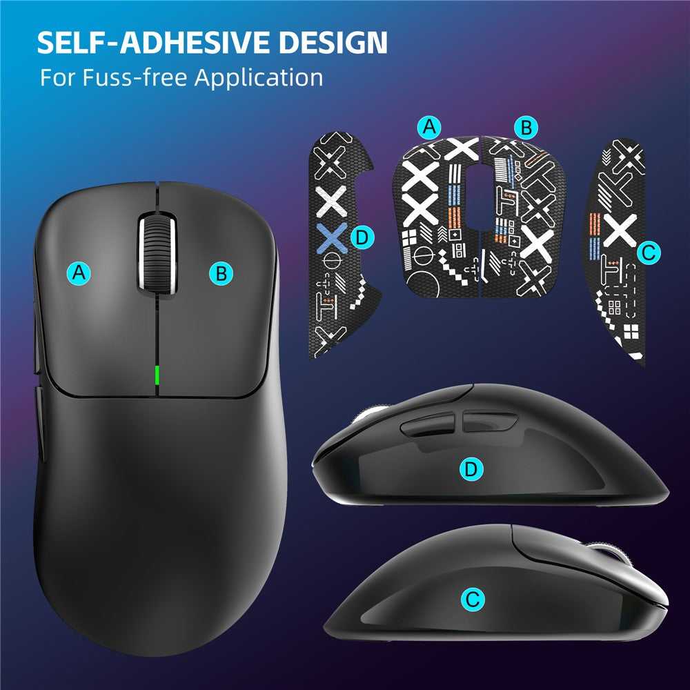Tri-Mode Wireless Gaming Mouse – 10,000 DPI, Programmable Buttons