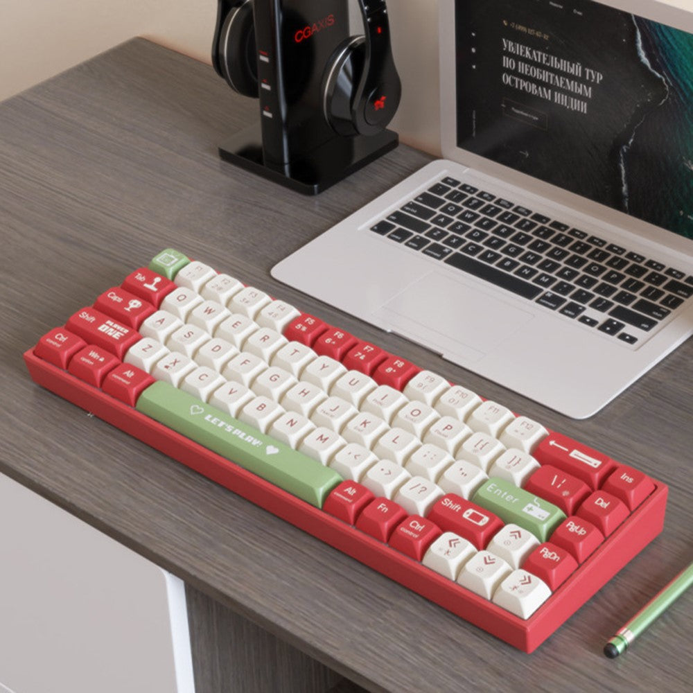 AJAZZ AK680 Hot-Swappable Mechanical Gaming Keyboard – 68-Key Wired