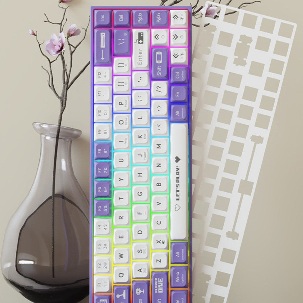 AJAZZ AK680 Hot-Swappable Mechanical Gaming Keyboard – 68-Key Wired