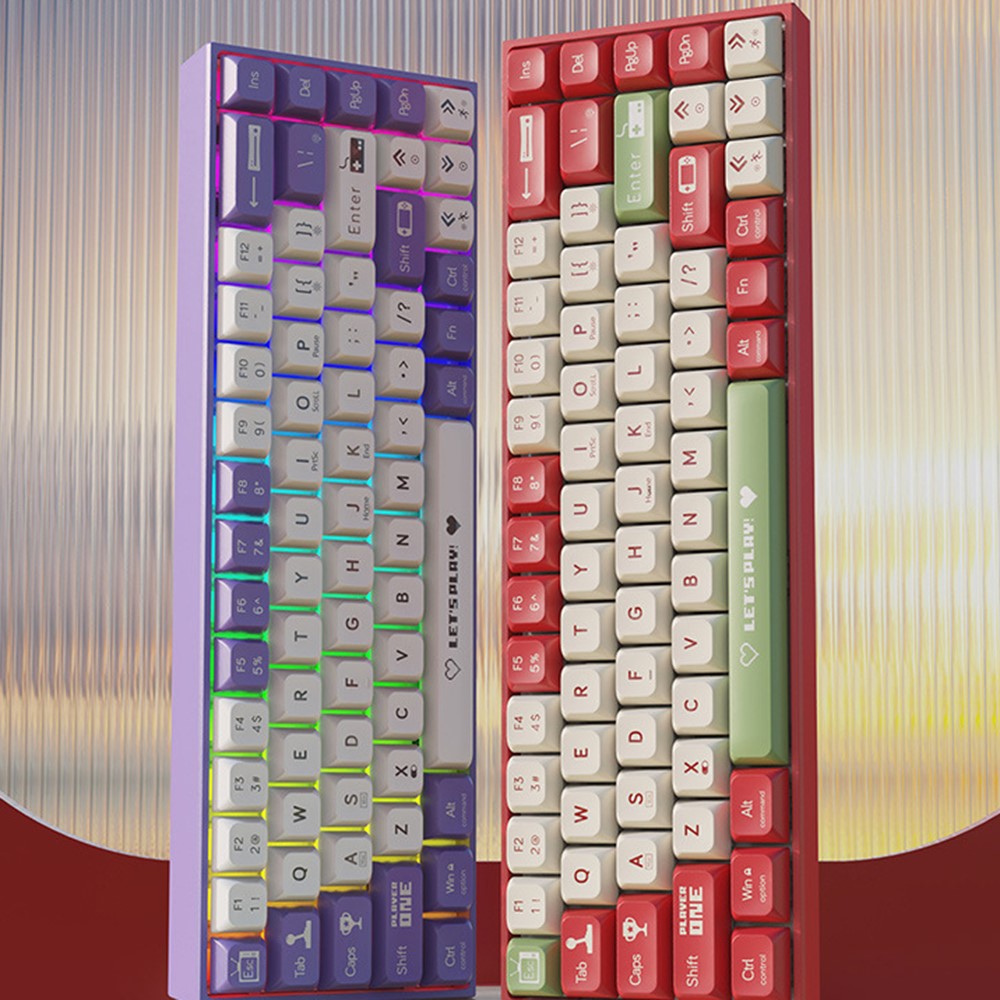 AJAZZ AK680 Hot-Swappable Mechanical Gaming Keyboard – 68-Key Wired