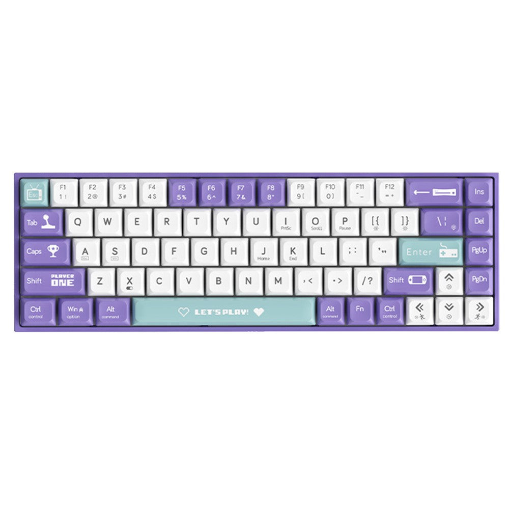 AJAZZ AK680 Hot-Swappable Mechanical Gaming Keyboard – 68-Key Wired