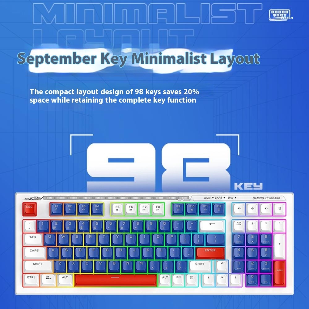 T-WOLF TF610 Wired Gaming Keyboard & Mouse Set – Backlit