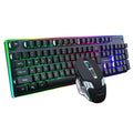 Backlit Wireless Keyboard & Mouse Set for Home Office