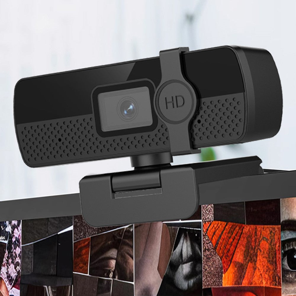 4K HD USB Webcam with Privacy Cover – Autofocus for Conferencing & Streaming