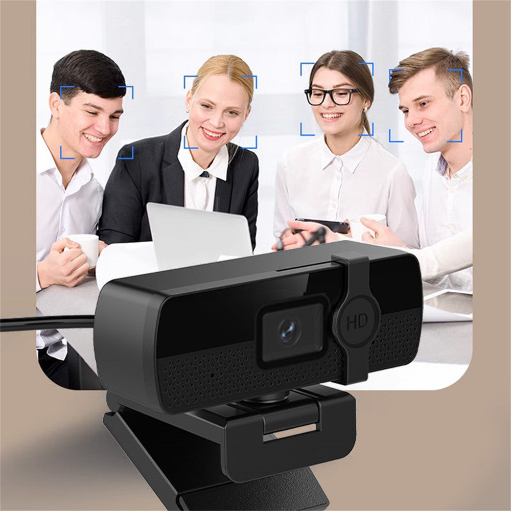 4K HD USB Webcam with Privacy Cover – Autofocus for Conferencing & Streaming