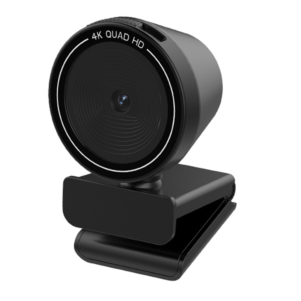 4K Ultra HD Webcam with Rotating Base – Type-C, Autofocus