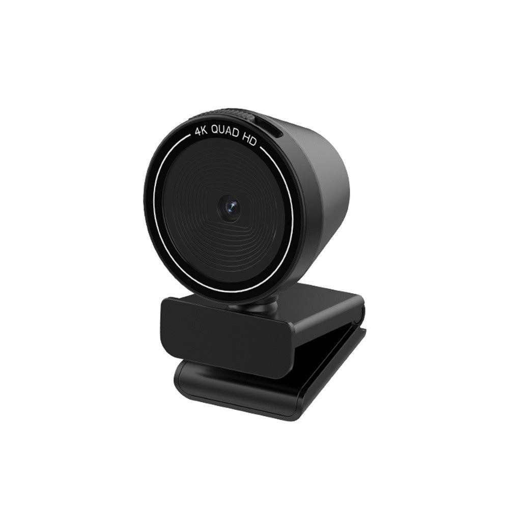 4K Ultra HD Webcam with Remote Control – Rotating Base, Type-C