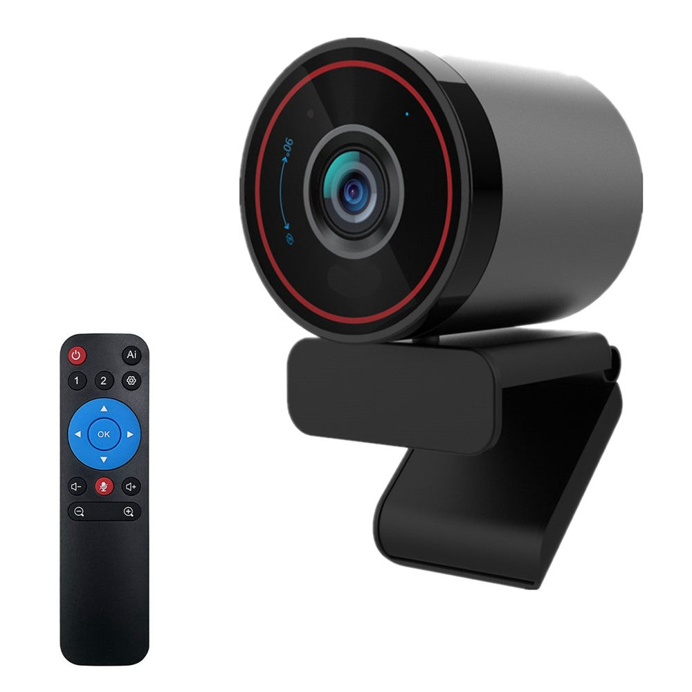 4K Ultra HD Webcam with 3X Zoom – Autofocus for Video Conferencing