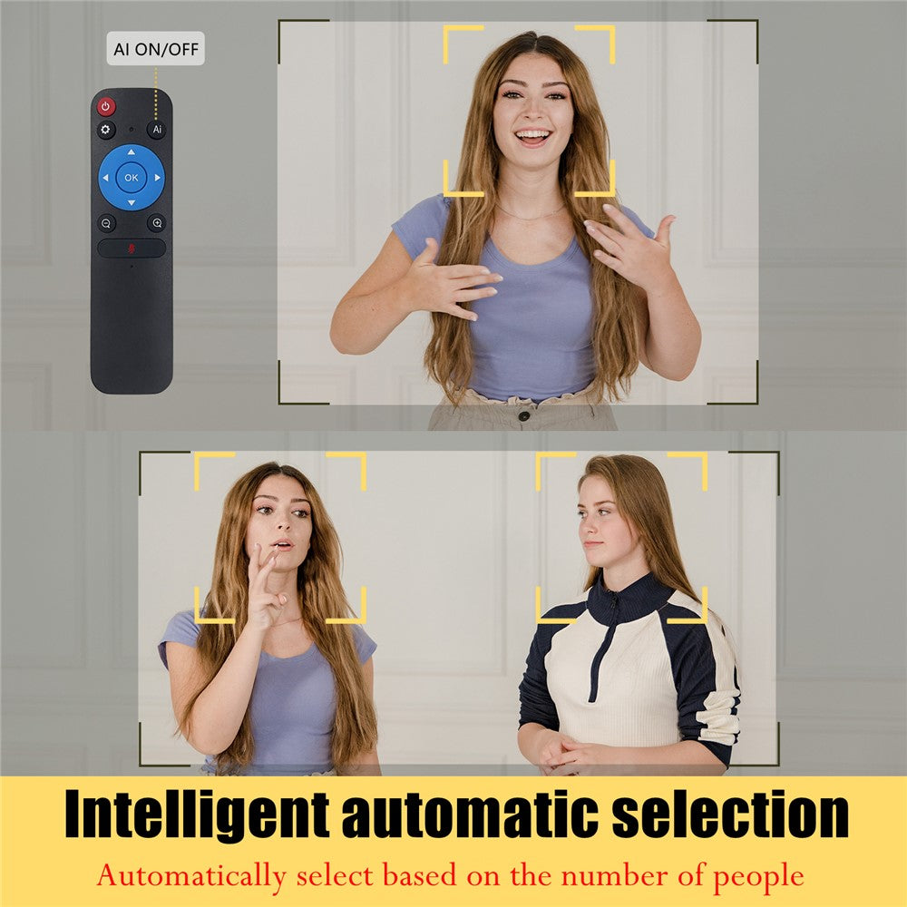 4K Ultra HD Webcam with 3X Zoom – Autofocus for Video Conferencing