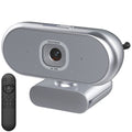4K USB Webcam with Remote Control – Autofocus, Plug-and-Play for Meetings & Streaming