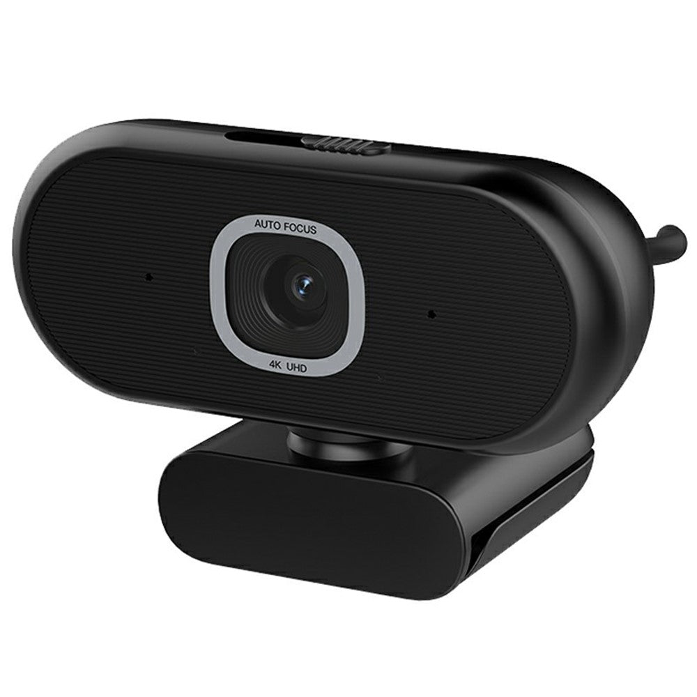 4K USB Webcam – Plug-and-Play Autofocus for Meetings & Streaming