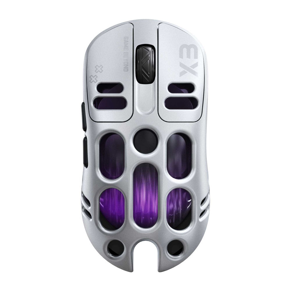 T-WOLF X3 Esports Gaming Mouse – Tri-Mode Wireless, RGB, Hollow Design