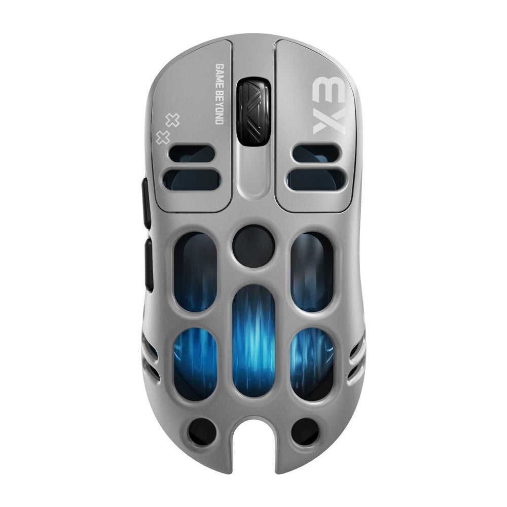 T-WOLF X3 Esports Gaming Mouse – Tri-Mode Wireless, RGB, Hollow Design
