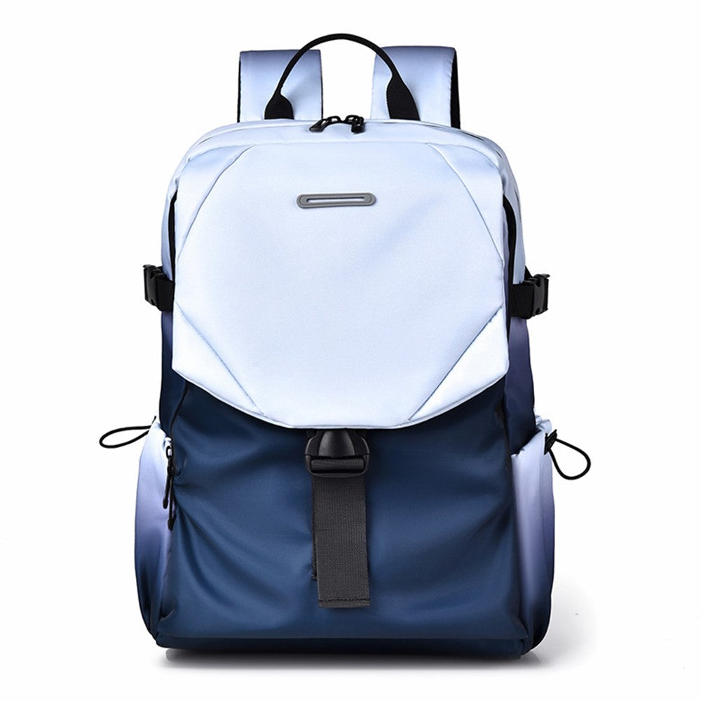 YS3578 Travel Backpack for 15.6-inch Laptop Waterproof Nylon Shoulder Bag with Quick Release Buckle
