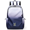 YS3588 Gradient Color Waterproof Nylon Shoulder Bag Travel 15.6-inch Laptop Backpack