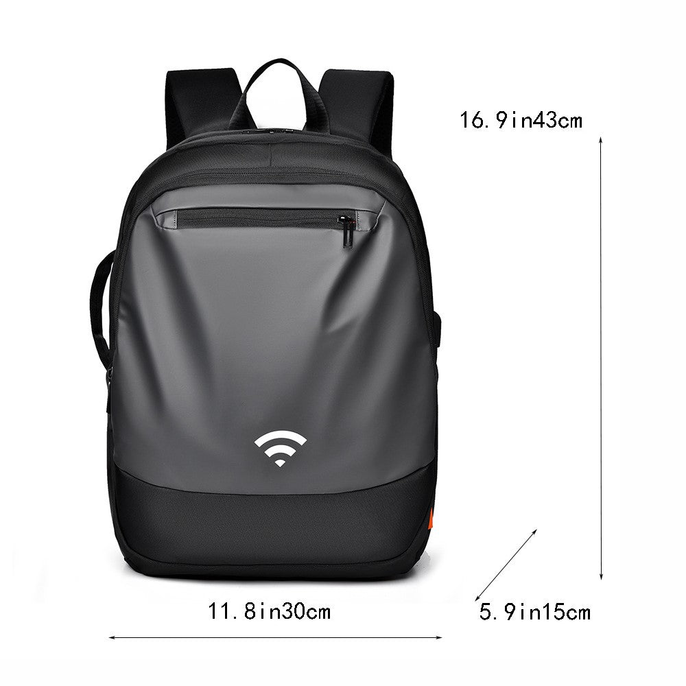 YS3699 Waterproof 15.6-inch Laptop Backpack Large Capacity Men Travel Shoulder Bag
