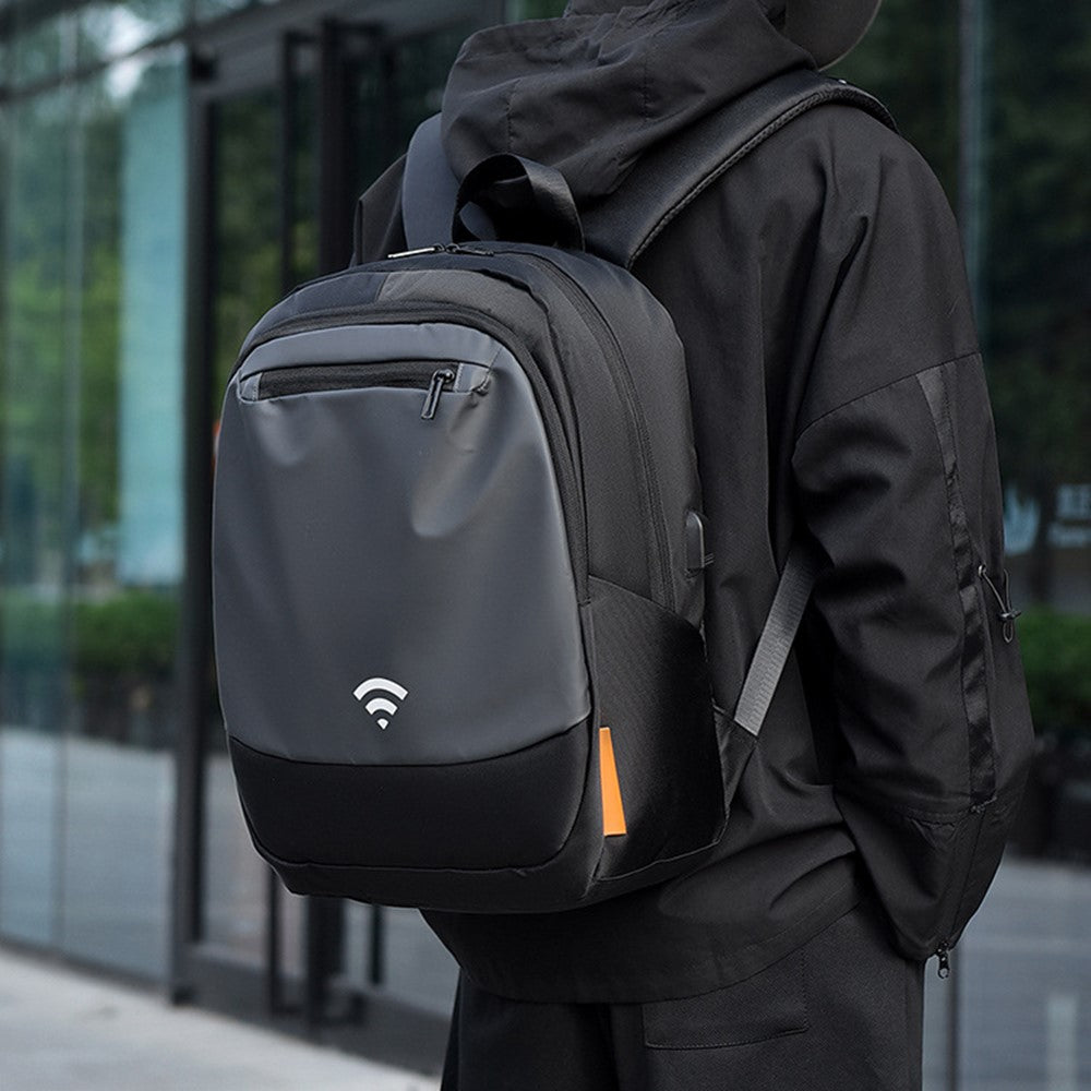 YS3699 Waterproof 15.6-inch Laptop Backpack Large Capacity Men Travel Shoulder Bag