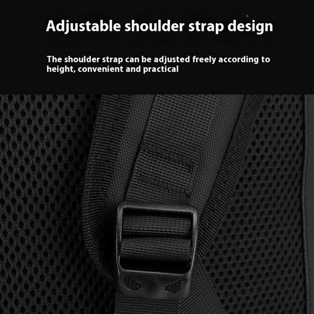 WEPOWER Men Student Travel Casual Backpack Nylon Large Capacity Laptop Storage Daypack