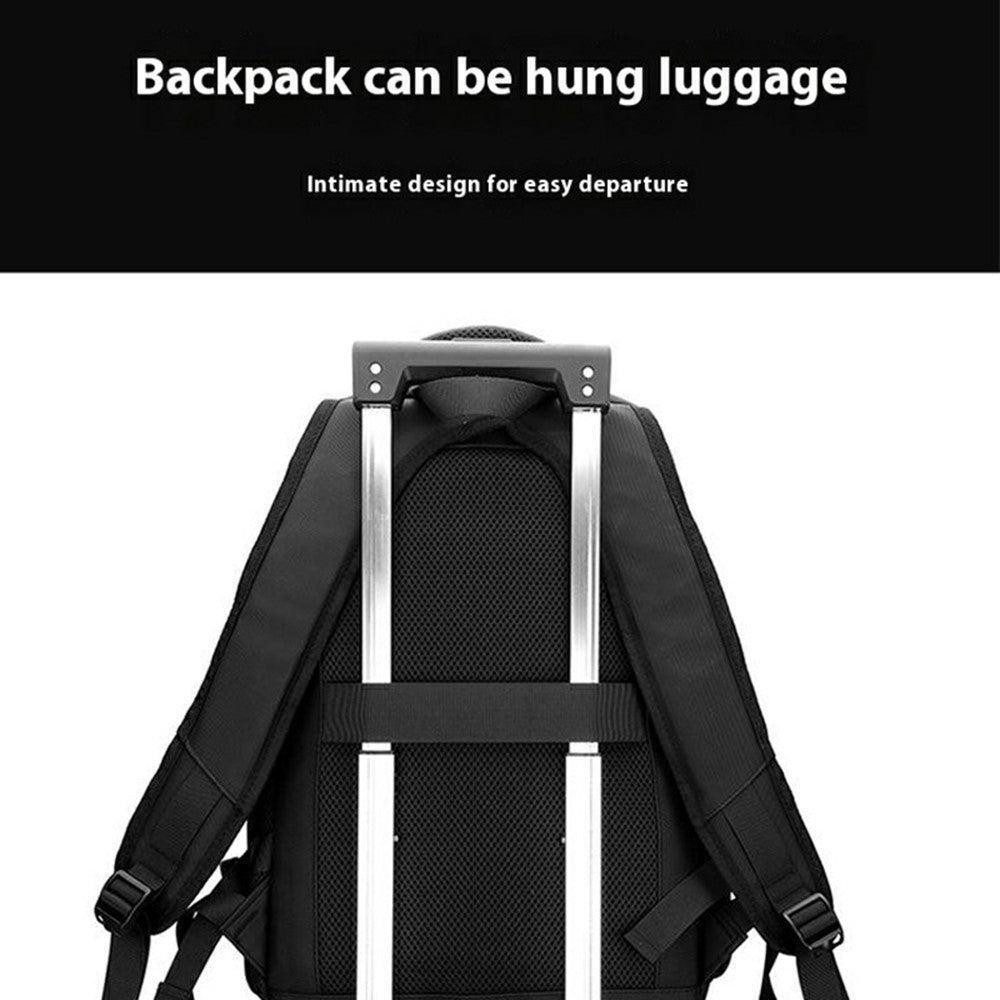 WEPOWER Men Student Travel Casual Backpack Nylon Large Capacity Laptop Storage Daypack