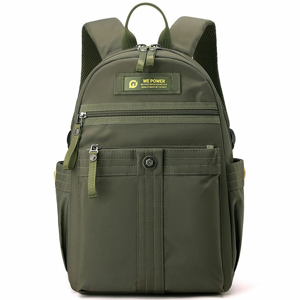 WEPOWER 7103 Outdoor Commute Backpack Men Travel Waterproof Nylon Large Capacity Rucksack