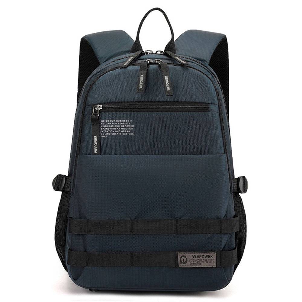 WEPOWER 2329 Waterproof Nylon Casual Daypack Breathable Men Backpack for 14 Inch Laptop