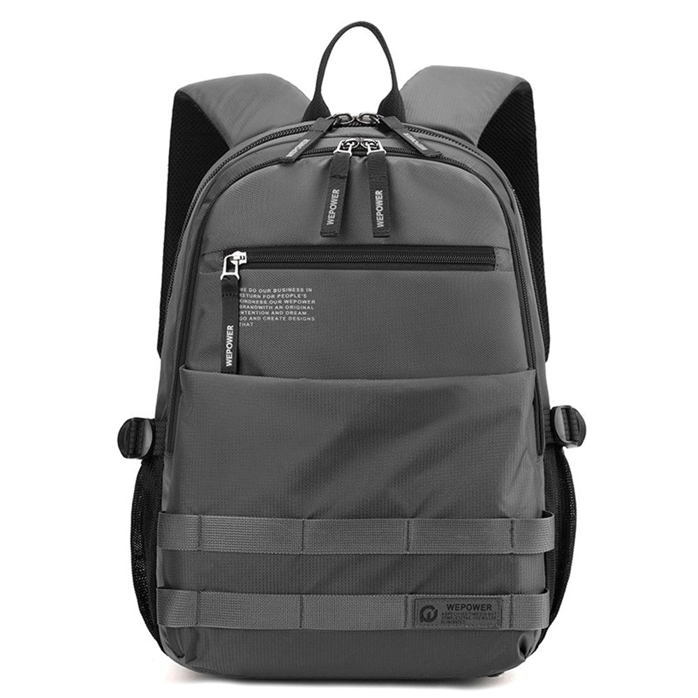 WEPOWER 2329 Waterproof Nylon Casual Daypack Breathable Men Backpack for 14 Inch Laptop
