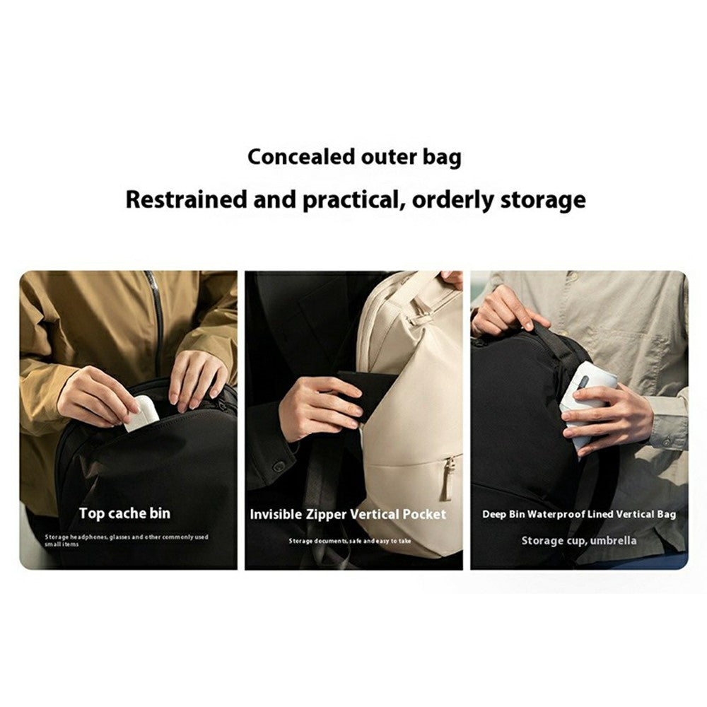 XIAOMI MIJIA 17.3L Stylish Commuter Backpack 15.6 Inch Laptop Large Capacity Daypack (Chinese Version)