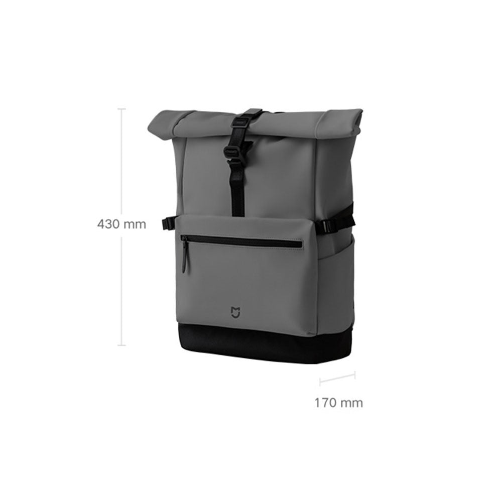 XIAOMI MIJIA 23L Casual Backpack Roll Top Design Multi Compartment Waterproof Polyester Daypack (Chinese Version)