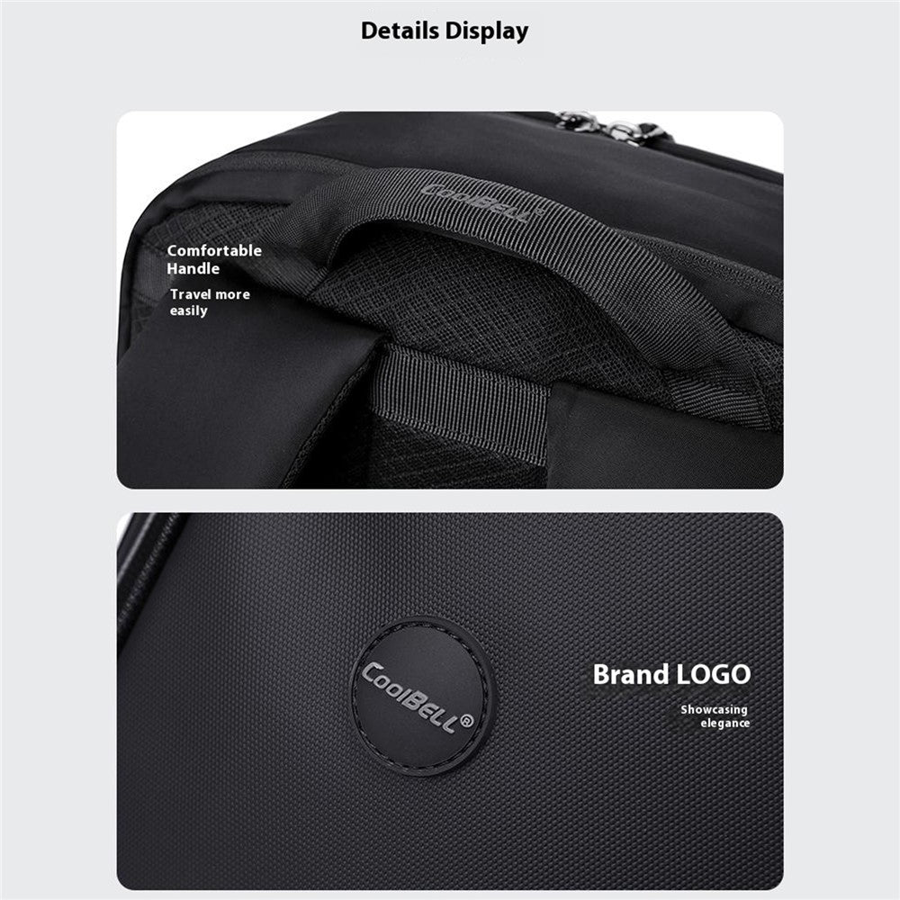 COOLBELL CB-8315 For 15.6 Inch Laptop Backpack Large Capacity Waterproof Travel Bag