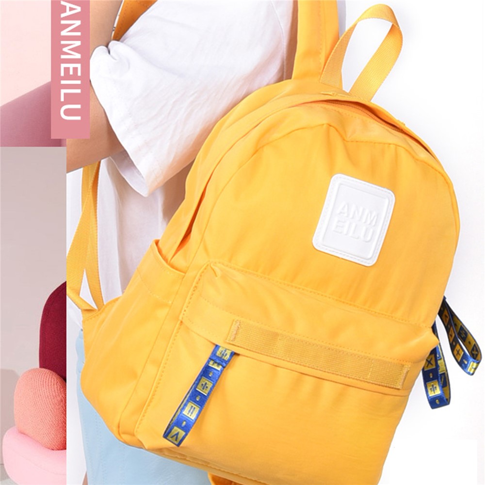 ANMEILU 1043 Solid Color Casual Nylon Backpack Mini Shoulder Bag for iPad Pro 9.7-inch (Small Size)