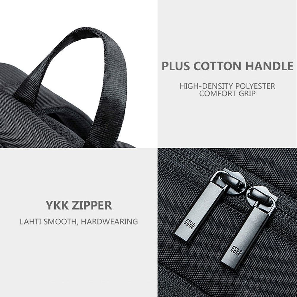 XIAOMI Stylish Business Laptop Backpack 18L Travel Casual 900D Oxford Cloth Waterproof Daypack (Chinese Version)